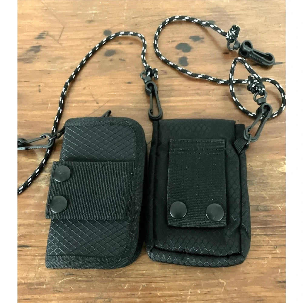 Tenba Camera Accessory Pouches SD Cards Light Meter Small Nylon w Clips Black